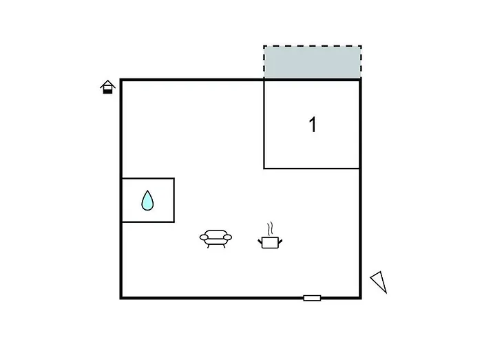 1 Bedroom Beautiful In Apartmán